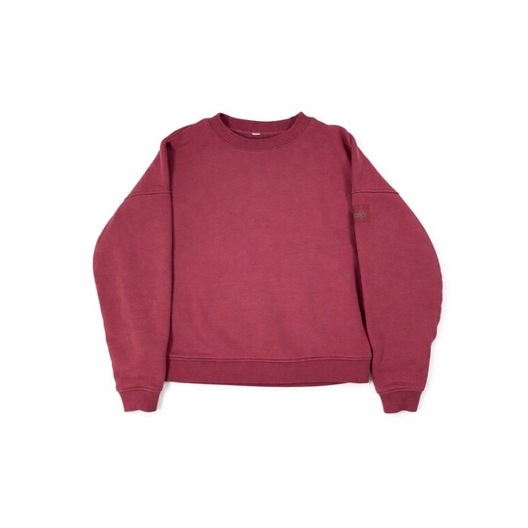 Alo Yoga Crewneck Sweatshirt Oversized Athleisure Pullover - Picture 2 of 5